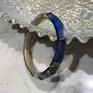 Alexis Bittar Lucite and Silver Bracelet